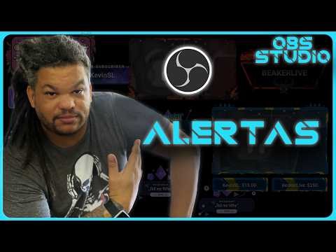 MasterClass OBS - Configuração de Alertas OBS Studio 2026 | Aula 04