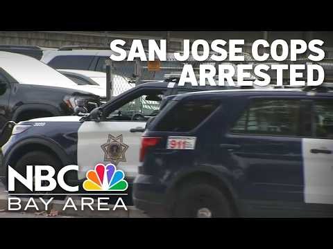 2 San Jose police officers arrested, charged