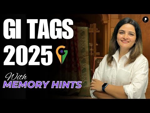 GI Tags 2025 with Memory Tricks | Latest GI Tags | Parcham Classes