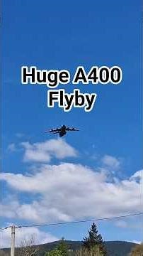 RAF A400m Atlas Enters The Mach Loop