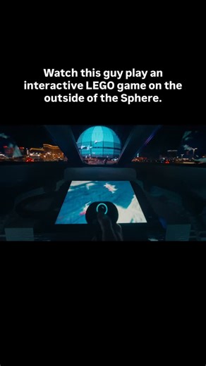 AVIXA on Instagram: "World’s first interactive game played on the outside of Sphere Las Vegas. LEGO Group teamed up with Sphere Studios and Disney to launch LEGO Smart Play on the Exosphere. What game would you play up there 👀 Video by Sphere & LEGO #lego #starwars #sphere #reels"