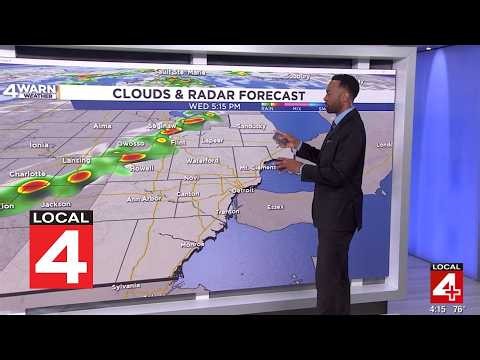 Metro Detroit weather forecast, Aug. 24, 2026  -- 4 p.m. Update