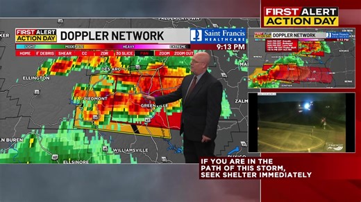 Tracking radar-indicated tornadoes in southeast Missouri. >>> https://shorturl.at/JnhHz | KFVS-TV