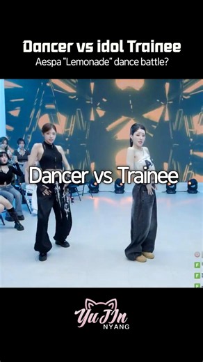 Dancer vs Idol Trainee..! Aespa "Lemonade" Dance Battle! Who Wins?