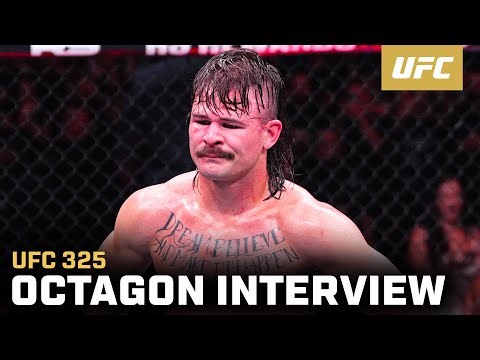 Diego Lopes Octagon Interview | UFC 325