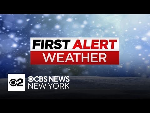 First Alert Weather: Light snow late Saturday in New York - 1/3/26