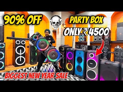 Cheapest Tower Speaker in Delhi 🔥| सबसे सस्ता Home Theatre, DJ & Woofer Speaker Sale Flowbeats