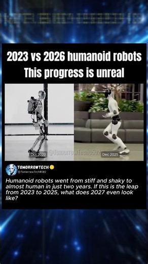 Humanoid Robots Are Evolving FAST (2023 → 2025)🤯#robot #technology #science
