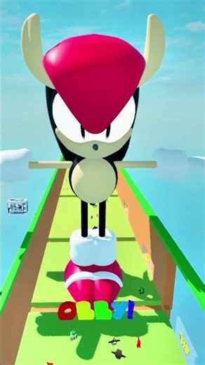 Sonic friends escaping the wave the wave in roblox