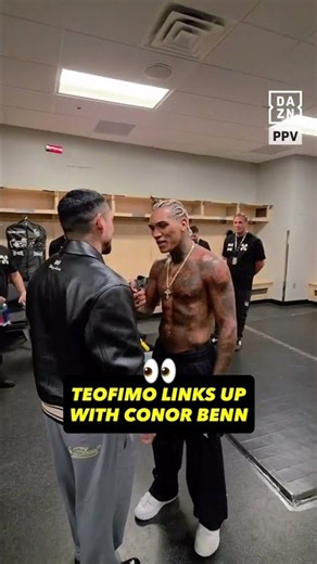 Teofimo also meeting up with Conor Benn!