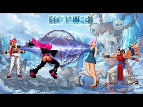 [ KOF MUGEN ] K F Girl & Fliz vs Yukino & Xiangfei ⚡ Which Duo Rules the MUGEN Arena? | 2v2