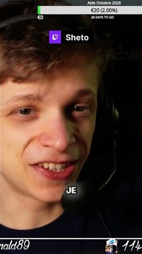 En live tous les jours à 18h sur touitch Sheto Ma nouvelle stratégie n'en avoir rien à foutre