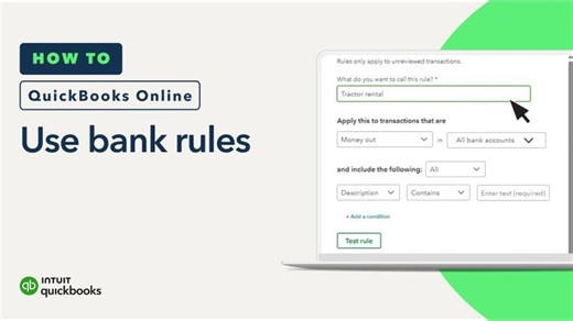 QuickBooks Online Bank Rule Setup and Management | Matthew Beck posted on the topic | LinkedIn