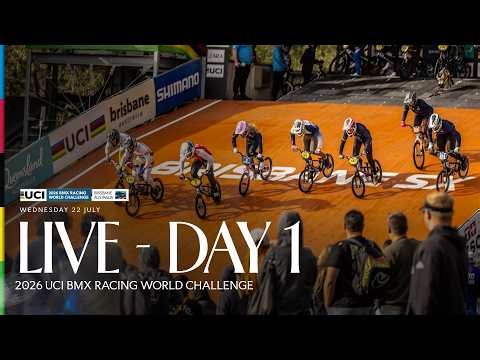 LIVE - Day 1 | Masters & Challenge Event | 2026 UCI BMX Racing World Challenge