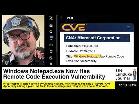 Windows Notepad.exe Now Has Remote Code Execution Vulnerability