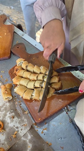 potong lumpia #food #kuliner