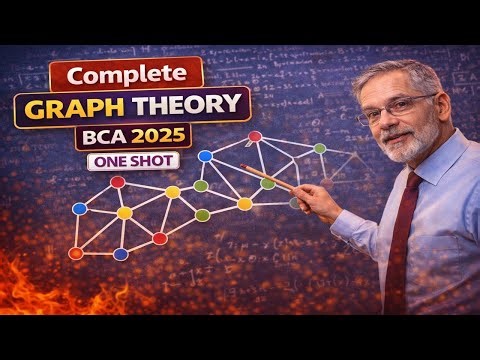 How to Pass Graph Theory in One Video 🔥 | BCA 2025