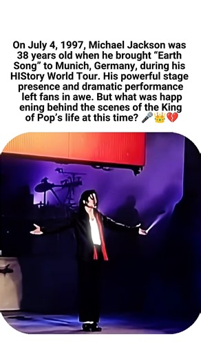 Michael Jackson’s Powerful Earth Song Performance 😳👑 #MichaelJackson #EarthSong #Shorts