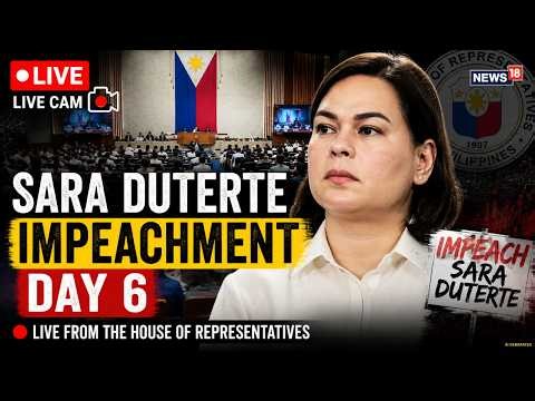 LIVE: Sara Duterte Impeachment Trial | Day 6 Senate Hearing | Philippines Updates LIVE | N18G