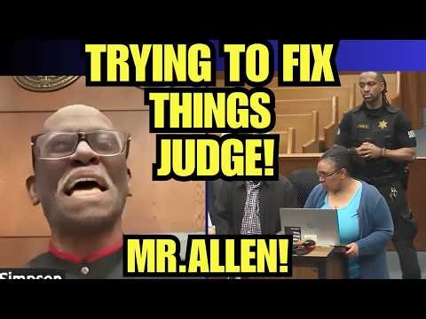 JUDGE SIMPSON IS READY TO THROW HIM IN JAIL!