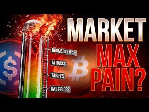 Market MAX PAIN? 📉 Crypto Market Update