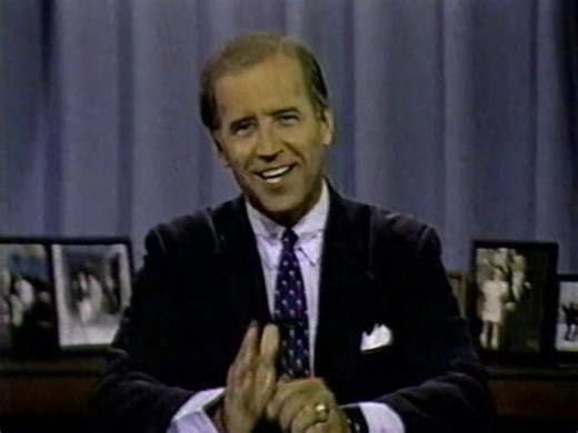 JOE BIDEN - Democratic Response to Bush Oval Office speech on illegal drugs (CBS; 9/5/1989) | Sam Waltz