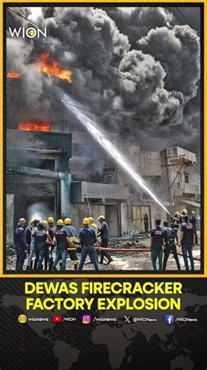 Massive Explosion Rocks Firecracker Factory in Madhya Pradesh’s Dewas | WION SHORTS