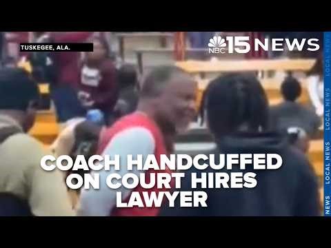 Tuskegee coach hires civil rights attorney after being handcuffed in viral video - NBC 15