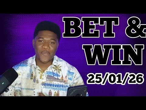 FOOTBALL PREDICTIONS TODAY 25/01/2026 SOCCER PREDICTIONS TODAY | BETTING TIPS, #footballpredictions