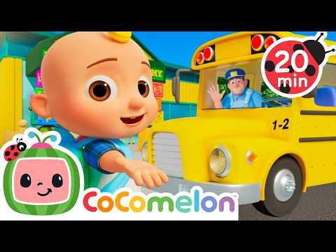 Back To School Bus 🚌 🍉 CoComelon - JJ's Baby Songs 🎶