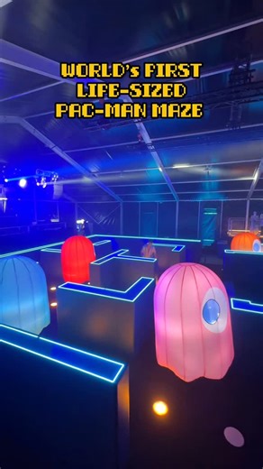 Jaze Phua 🇸🇬 潘威龙 on Instagram: "WORLD’s FIRST LIFE-SIZED PAC MAN MAZE and accidentally broke the record of the day 🤪 @apexinfinitesg #PacManCarnival #Singapore"
