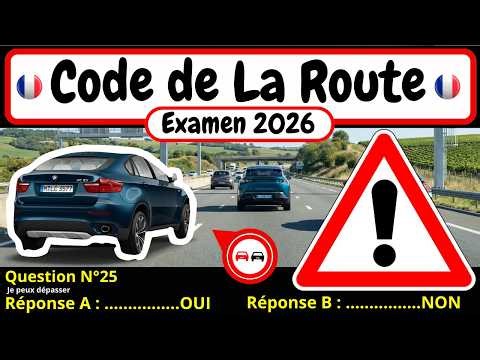✅ TEST GRATUIT DU CODE DE LA ROUTE 2026 🚗 #197