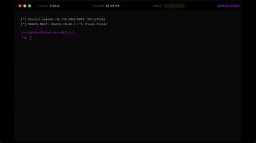 Testing out the new lab!I simulated a DirtyPipe exploit to show how kernel flaws let users jump to Root.I "pasted" an SSH key for persistence and wiped the logs to show a full attack chain.Just an educational demo of the post-exploitation flow.