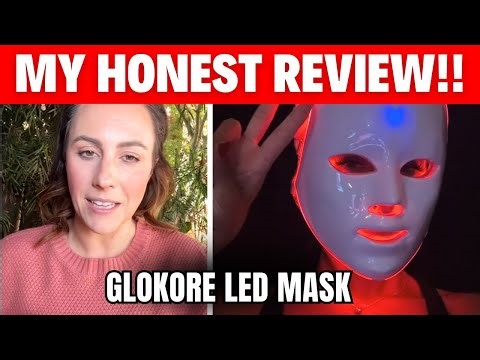Does GLOKORE LED MASK Work? - (HONEST REVIEW!) - Glokore LED Mask Reviews - Red Light Therapy Mask
