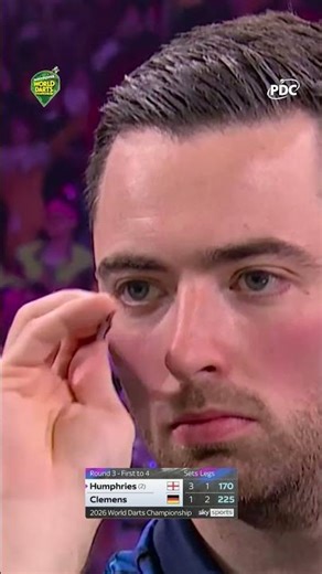 170 FOR HUMPHRIES! 🥶 | 2025/26 Paddy Power World Darts Championship