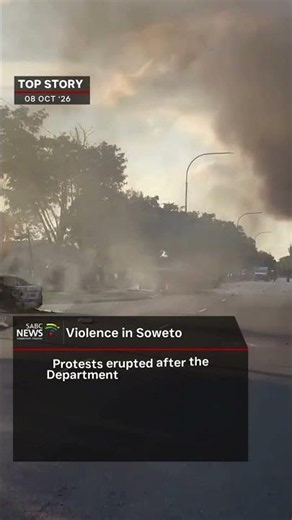 Violence breaks out in Soweto