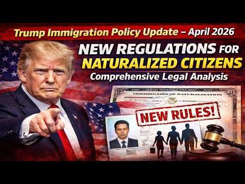 Trump Immigration Policy Update April 2026 – What Naturalized Citizens Need to Know