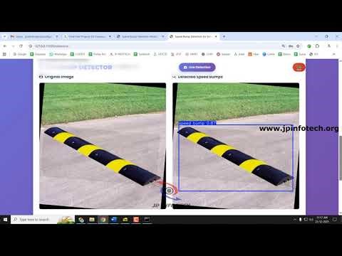 Speed Bump Detection for Enhanced Driving Safety using Deep Learning | Python AI IEEE Project 2025