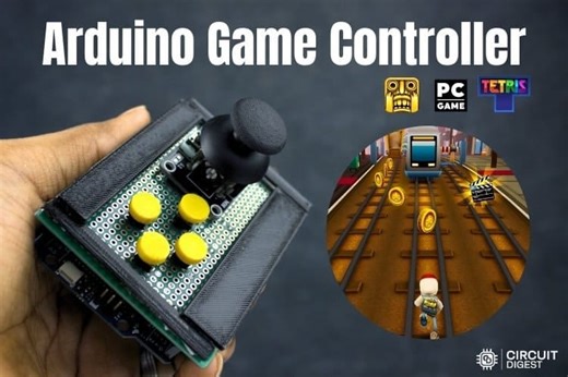 Build a DIY Arduino Game Controller for PC Gaming