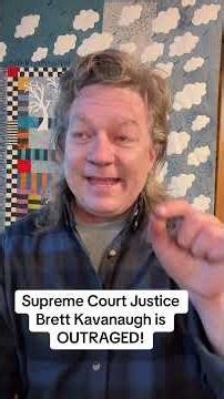 Supreme Court Justice Brett Kavanaugh is OUTRAGED! #scotus #supremecourt #brettkavanaugh #racist