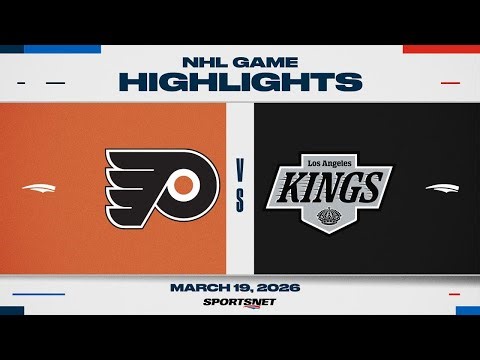 NHL Highlights | Flyers vs. Kings - March 19, 2026