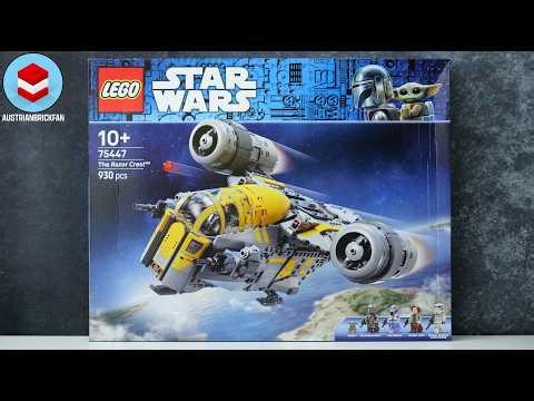 LEGO Star Wars 75447 The Razor Crest - LEGO Speed Build Review