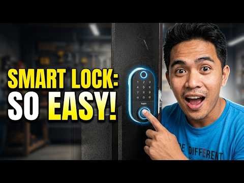 DIY Smart Lock Installation TP-Link Tapo DL110 Full Setup