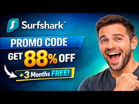Surfshark Promo Code 2026: Get 88% OFF + 3 Months FREE! (Coupon / Discount)