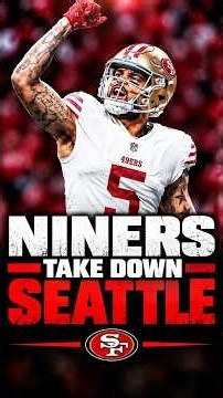 THE 49ERS TAKE DOWN THE SEAHAWKS AND REMAIN UNDEFEATED! 🔥🔴💛 #49ers #nfl #fttb ##49ers #nfl #fttb