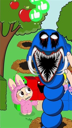 Tetris 2 : Labubu + Hungry Worms - The trembling of the Earth !