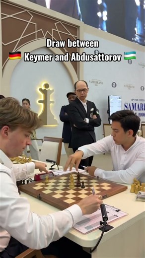 🇩🇪 Germany defeat leaders 🇺🇿 Uzbekistan 2.5–1.5 #ChessOlympiad