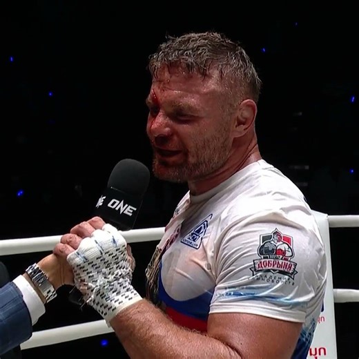 Thank you, "Sladkiy" 🙏 Congrats to three-division king Anatoly Malykhin on a historic MMA career!