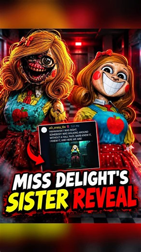 NEW Poppy Playtime ARG Reveals Miss Delight’s Sister! #poppyplaytime