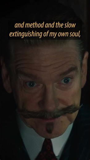 Hard on the 'slow extinguishing of my soul' #ahauntinginvenice #poirot #cinemasins